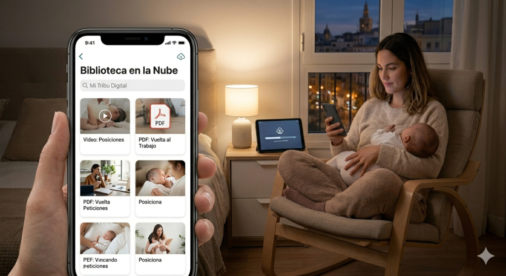 Recursos online para madres lactantes